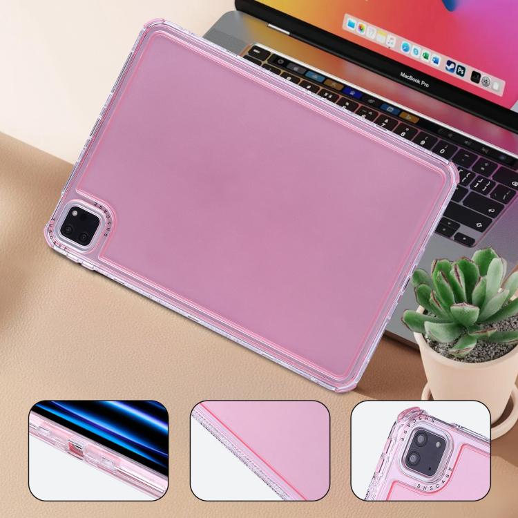 For iPad Air 13 2024 / Pro 12.9 2022 Dream 3 in 1 TPU Hybrid PC Tablet Case(Pink) - iPad Air 13 2025 / 2024 Cases by buy2fix | Online Shopping UK | buy2fix