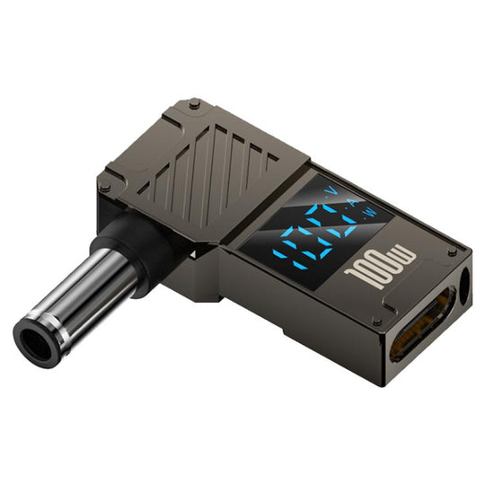 100W Computer Charging Digital Display Adapter, Specification:Type-C to DC6.0x0.6mm