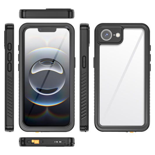 For iPhone 16e RedPepper Waterproof Phone Case(Black) - iPhone 16e Cases by RedPepper | Online Shopping UK | buy2fix