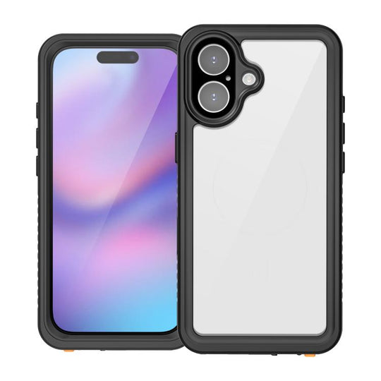 For iPhone 17 RedPepper Waterproof Phone Case(Black)