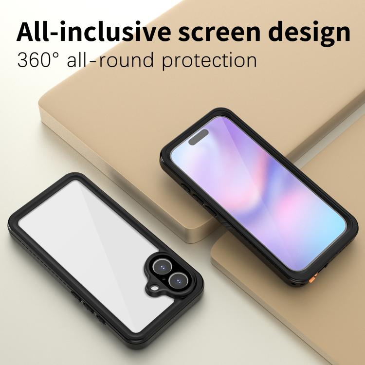 For iPhone 17 RedPepper Waterproof Phone Case(Black) - iPhone 17 Cases by RedPepper | Online Shopping UK | buy2fix
