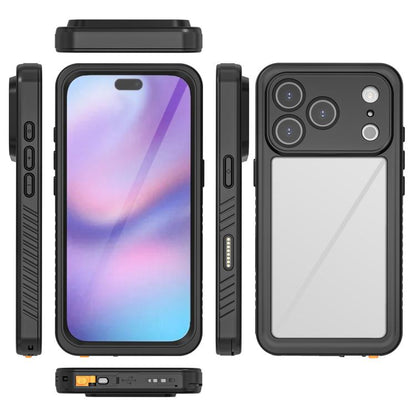 For iPhone 17 Pro RedPepper Waterproof Phone Case(Black) - iPhone 17 Pro Cases by RedPepper | Online Shopping UK | buy2fix