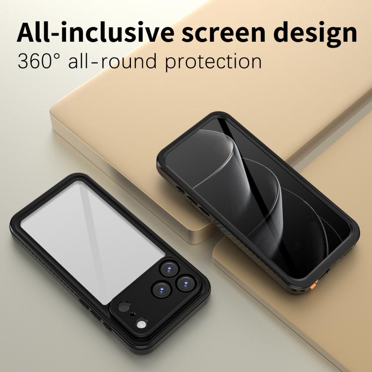 For iPhone 17 Pro Max RedPepper Waterproof Phone Case(Black) - iPhone 17 Pro Max Cases by RedPepper | Online Shopping UK | buy2fix