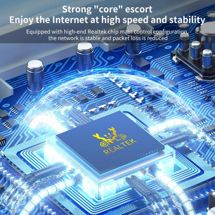 USB-C / Type-C and USB3.0 to RJ45 5G Gigabit Wired Ethernet Network Adapter(Grey) - USB Network Adapter by buy2fix | Online Shopping UK | buy2fix