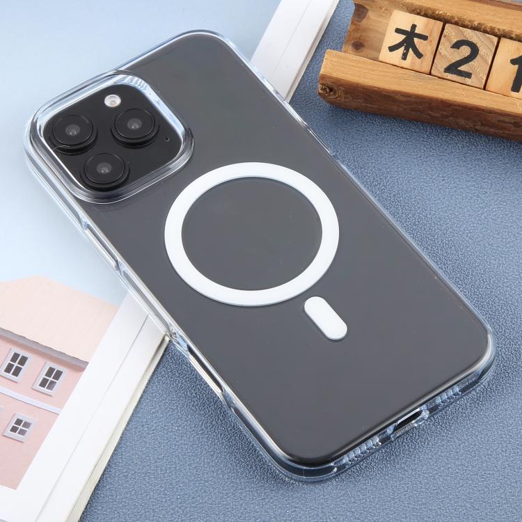 For iPhone 16 Pro Max DFANS DESIGN Shield Magsafe Magnetic PC Phone Case(Transparent) - iPhone 16 Pro Max Cases by DFANS DESIGN | Online Shopping UK | buy2fix