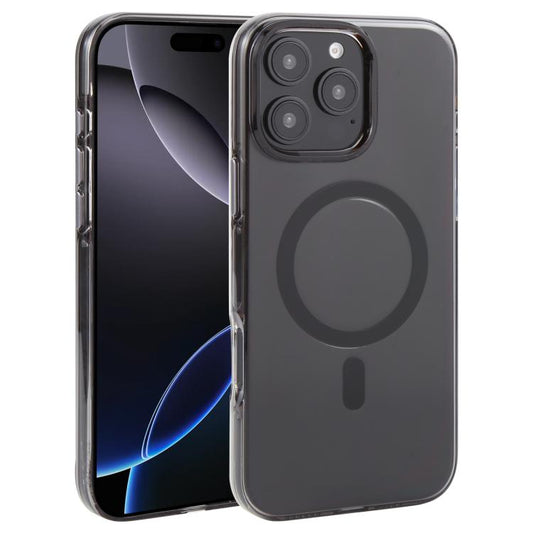 For iPhone 16 Pro Max DFANS DESIGN Shield Magsafe Magnetic PC Phone Case(Transparent Black) - iPhone 16 Pro Max Cases by DFANS DESIGN | Online Shopping UK | buy2fix