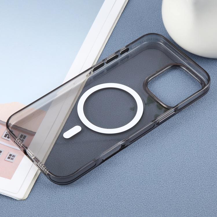 For iPhone 16 Pro Max DFANS DESIGN Shield Magsafe Magnetic PC Phone Case(Transparent Black) - iPhone 16 Pro Max Cases by DFANS DESIGN | Online Shopping UK | buy2fix