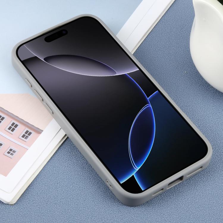 For iPhone 16 Pro Max DFANS DESIGN Frosted Magsafe Magnetic Holder Phone Case(Grey) - iPhone 16 Pro Max Cases by DFANS DESIGN | Online Shopping UK | buy2fix