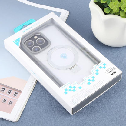 For iPhone 16 Pro Max DFANS DESIGN Frosted Magsafe Magnetic Holder Phone Case(Grey) - iPhone 16 Pro Max Cases by DFANS DESIGN | Online Shopping UK | buy2fix