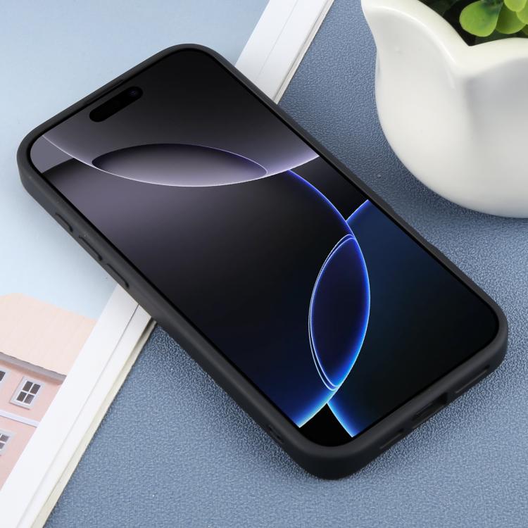 For iPhone 16 Pro Max DFANS DESIGN Frosted Magsafe Magnetic Holder Phone Case(Black) - iPhone 16 Pro Max Cases by DFANS DESIGN | Online Shopping UK | buy2fix