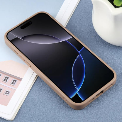 For iPhone 16 Pro Max DFANS DESIGN Frosted Magsafe Magnetic Holder Phone Case(Brown) - iPhone 16 Pro Max Cases by DFANS DESIGN | Online Shopping UK | buy2fix