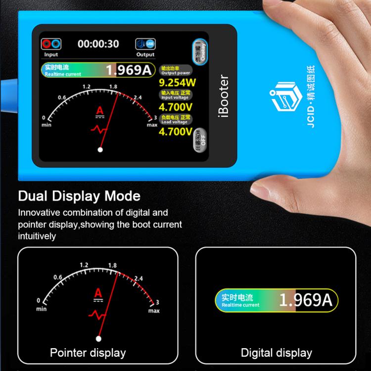 JCID iBooter Intelligent Real-time Current Analyzer Special Power Cord For iPhone 12-14 Series - Test Tools by JCID | Online Shopping UK | buy2fix