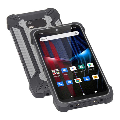 UNIWA P551 Handheld PDA Rugged Phone, 4GB+64GB, 5.5 inch Android 11 Mediatek MT6765 Helio P35 Octa Core, Network: 4G, Plug:UK Plug(Grey) - UNIWA by UNIWA | Online Shopping UK | buy2fix