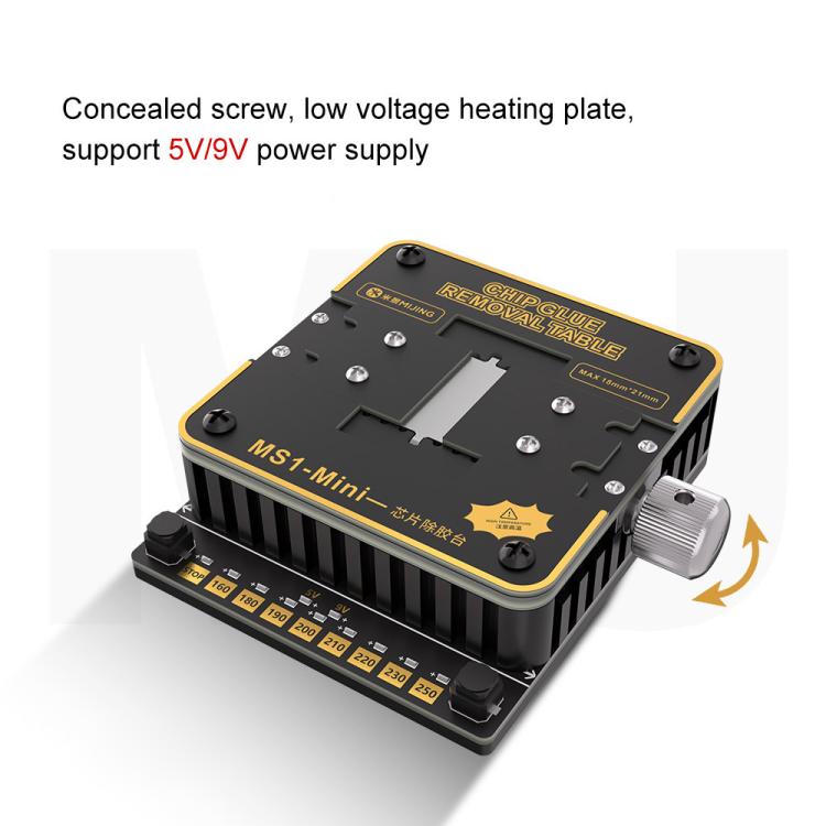 Mijing MS1-Mini Soldering Rework Preheating Station - Repair Fixture by MIJING | Online Shopping UK | buy2fix