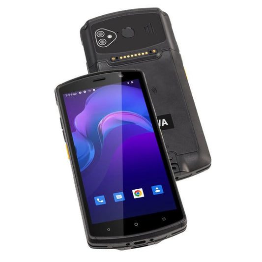 UNIWA V7S PDA Barcode Scanner Rugged Phone, 4GB+64GB, 5.7 inch Android 12 Mediatek MT6762 Octa Core, NFC, Network: 4G, Plug:UK Plug(Black) - UNIWA by UNIWA | Online Shopping UK | buy2fix