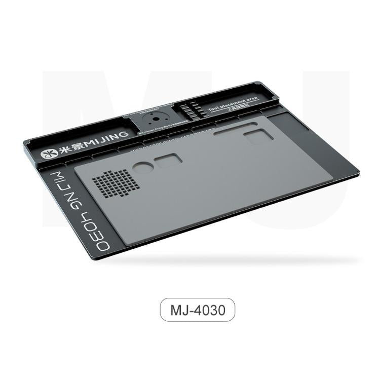 Mijing Fixed Rod Diameter 32mm Universal Microscope Aluminum Alloy Big Base, Mold:MJ-4070 - Microscope Magnifier Series by MIJING | Online Shopping UK | buy2fix