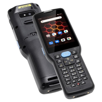 UNIWA V350 Handheld Rugged 2D Barcode Scanner, 4GB+64GB, 3.5 inch Android 12 Mediatek MT6761 Quad Core, T9 Keyboard, NFC, Network: 4G, Plug:EU Plug(Black) - UNIWA by UNIWA | Online Shopping UK | buy2fix
