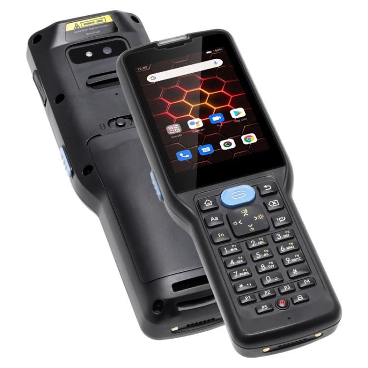 UNIWA V350 Handheld Rugged 2D Barcode Scanner, 4GB+64GB, 3.5 inch Android 12 Mediatek MT6761 Quad Core, T9 Keyboard, NFC, Network: 4G, Plug:US Plug(Black) - UNIWA by UNIWA | Online Shopping UK | buy2fix