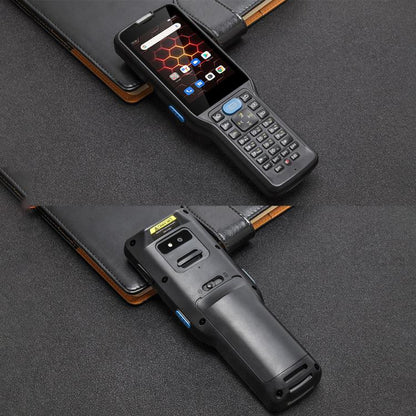 UNIWA V350 Handheld Rugged 2D Barcode Scanner, 4GB+64GB, 3.5 inch Android 12 Mediatek MT6761 Quad Core, T9 Keyboard, NFC, Network: 4G, Plug:EU Plug(Black) - UNIWA by UNIWA | Online Shopping UK | buy2fix