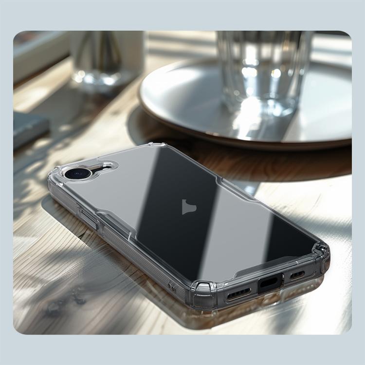 For iPhone 16e NILLKIN Ultra Clear PC + TPU Phone Case(Transparent) - iPhone 16e Cases by NILLKIN | Online Shopping UK | buy2fix