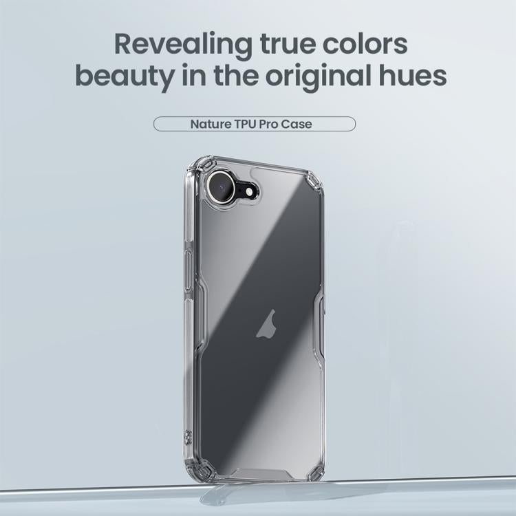 For iPhone 16e NILLKIN Ultra Clear PC + TPU Phone Case(Transparent) - iPhone 16e Cases by NILLKIN | Online Shopping UK | buy2fix