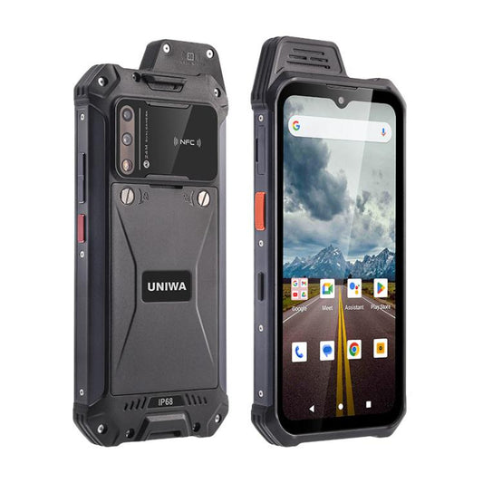 UNIWA W999 Rugged Phone, 8GB+128GB, 6.3 inch Android 13 Mediatek MT6789 Helio G99 Octa Core, NFC, Network: 4G, Plug:UK Plug(Black Orange) - UNIWA by UNIWA | Online Shopping UK | buy2fix