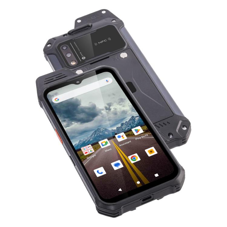 UNIWA W999 Rugged Phone, 8GB+128GB, 6.3 inch Android 13 Mediatek MT6789 Helio G99 Octa Core, NFC, Network: 4G, Plug:UK Plug(Black) - UNIWA by UNIWA | Online Shopping UK | buy2fix