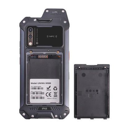 UNIWA W999 Rugged Phone, 8GB+128GB, 6.3 inch Android 13 Mediatek MT6789 Helio G99 Octa Core, NFC, Network: 4G, Plug:UK Plug(Black) - UNIWA by UNIWA | Online Shopping UK | buy2fix