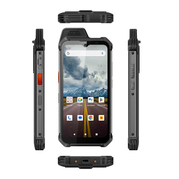 UNIWA W999 Rugged Phone, 8GB+128GB, 6.3 inch Android 13 Mediatek MT6789 Helio G99 Octa Core, NFC, Network: 4G, Plug:US Plug(Black Orange) - UNIWA by UNIWA | Online Shopping UK | buy2fix