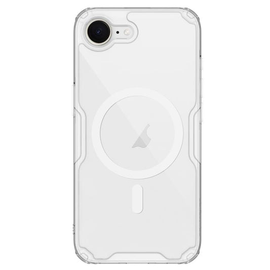 For iPhone 16e NILLKIN Ultra Clear Magnetic PC + TPU Phone Case(Transparent) - iPhone 16e Cases by NILLKIN | Online Shopping UK | buy2fix