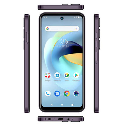 W&O X500 Pro, 4GB+128GB, 6.8 inch Android 10 Mediatek MT6765 Helio P35 Octa Core, Network: 4G, Plug:EU Plug(Black) - UNIWA by buy2fix | Online Shopping UK | buy2fix