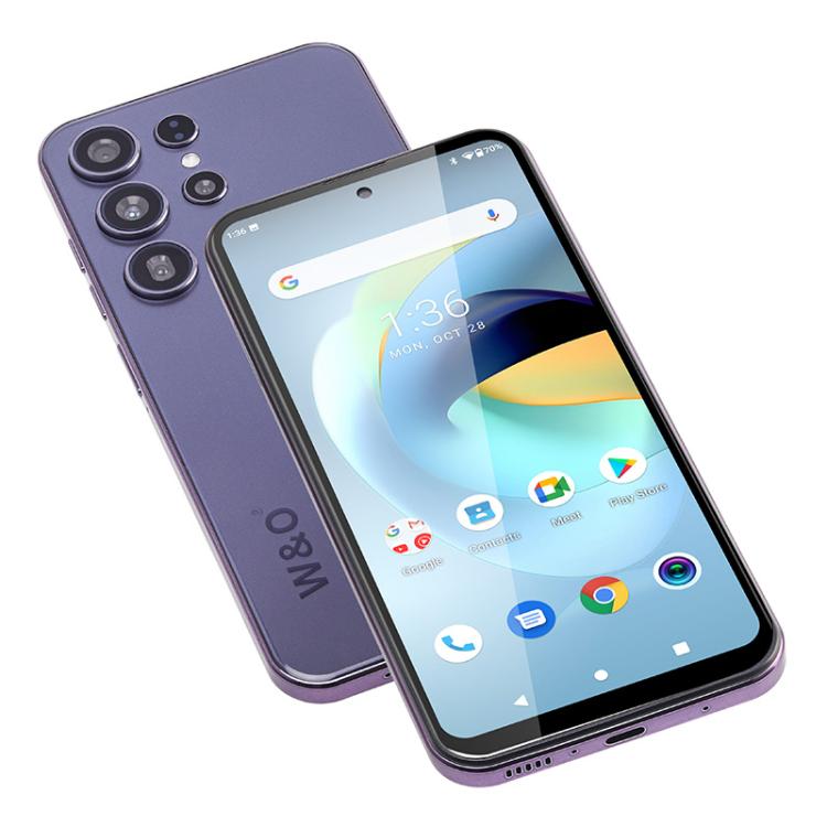 W&O X500 Pro, 4GB+128GB, 6.8 inch Android 10 Mediatek MT6765 Helio P35 Octa Core, Network: 4G, Plug:AU Plug(Black) - UNIWA by buy2fix | Online Shopping UK | buy2fix