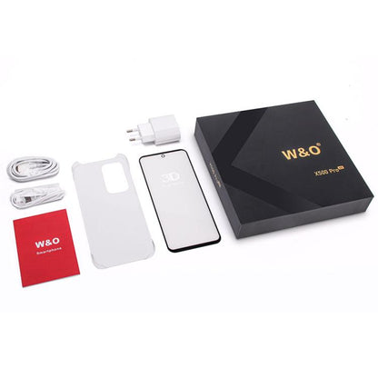 W&O X500 Pro, 4GB+128GB, 6.8 inch Android 10 Mediatek MT6765 Helio P35 Octa Core, Network: 4G, Plug:UK Plug(Gold) - UNIWA by buy2fix | Online Shopping UK | buy2fix