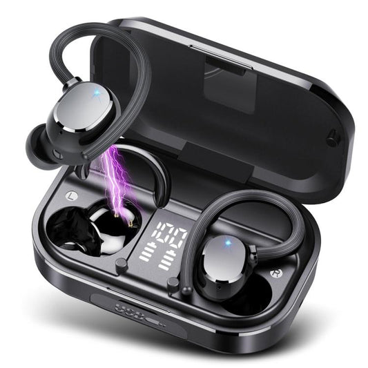 Q31 Ear-mounted ENC Noise Reduction Wireless Bluetooth Earphone(Black) - Bluetooth Earphone by buy2fix | Online Shopping UK | buy2fix