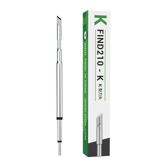 2uul Soldering Iron Tips for Most C210 Soldering Station, Model:FD12 K - Soldering Iron Tip by 2UUL | Online Shopping UK | buy2fix
