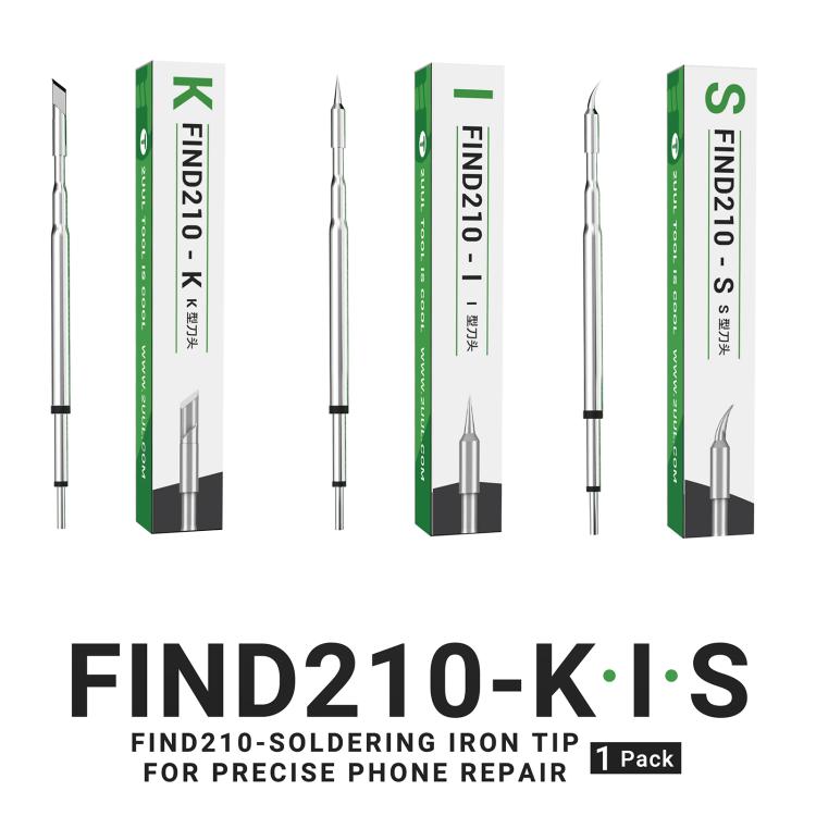2uul Soldering Iron Tips for Most C210 Soldering Station, Model:FD12 K - Soldering Iron Tip by 2UUL | Online Shopping UK | buy2fix