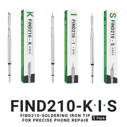 2uul Soldering Iron Tips for Most C210 Soldering Station, Model:FD14 S - Soldering Iron Tip by 2UUL | Online Shopping UK | buy2fix