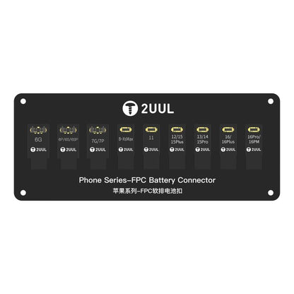 2uul BT03 FPC Battery Connector for iPhone 6 to 16 Pro Max - Test Tools by 2UUL | Online Shopping UK | buy2fix