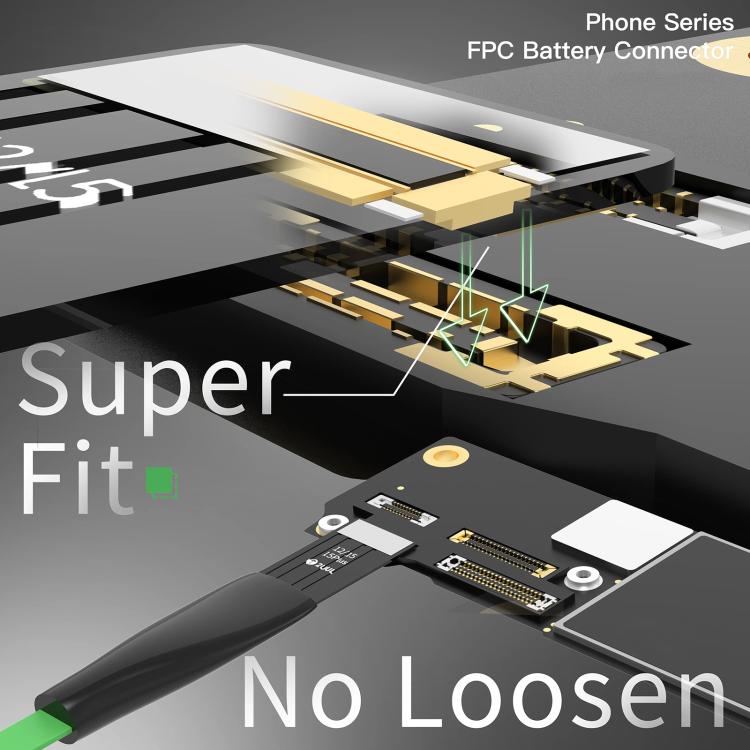 2uul BT03 FPC Battery Connector for iPhone 6 to 16 Pro Max - Test Tools by 2UUL | Online Shopping UK | buy2fix