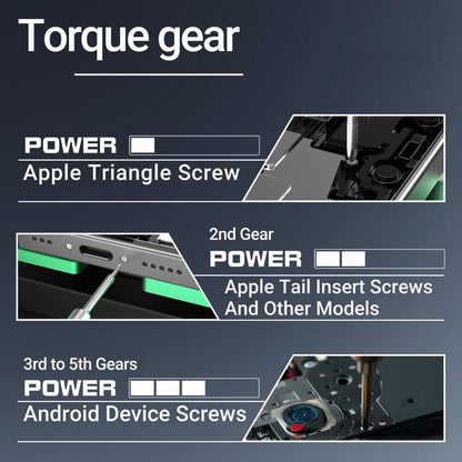 2uul SD11 Espresso Electric Screwdriver Set - Screwdriver Set by 2UUL | Online Shopping UK | buy2fix