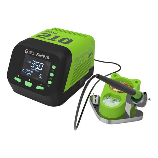 2uul FD01 Find210 60W High-Power AC Transformer Soldering Station, Plug:EU Plug - Soldering Iron Set by 2UUL | Online Shopping UK | buy2fix