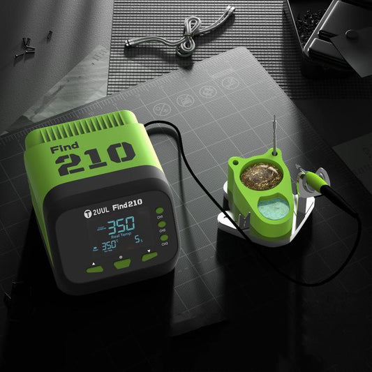 2uul FD01 Find210 60W High-Power AC Transformer Soldering Station, Plug:EU Plug - Soldering Iron Set by 2UUL | Online Shopping UK | buy2fix