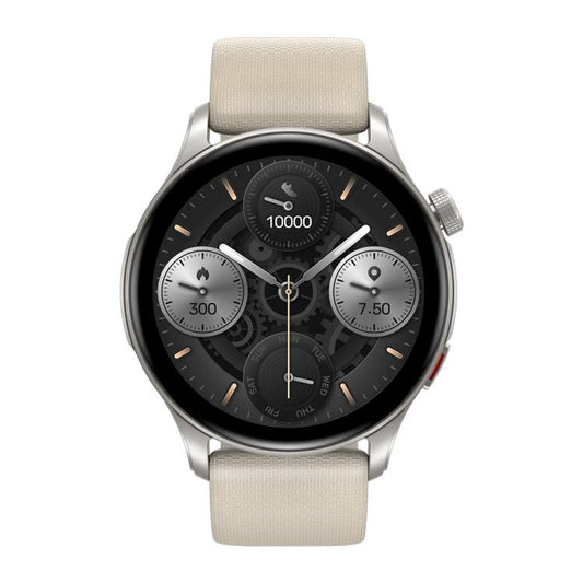Zeblaze Btalk 3 GPS 1.43 inch HD AMOLED Screen Health Fitness Smart Watch, Support Bluetooth Call(Creamy) - Smart Watches by Zeblaze | Online Shopping UK | buy2fix