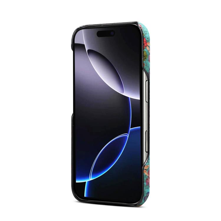 For iPhone 16 Pro Denior A16 Flower Language Series MagSafe PC Phone Case(Butterflies) - iPhone 16 Pro Cases by Denior | Online Shopping UK | buy2fix
