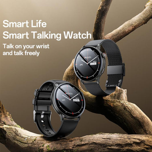 Yesido IO28 Smart Watch, 1.51 inch Screen, Support BT Call / Heart Rate(Black) - Smart Watches by Yesido | Online Shopping UK | buy2fix