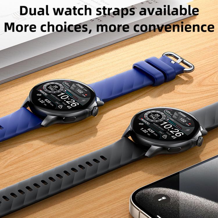 Yesido IO29 Waterproof Smart BT Watch, 1.39 inch Screen, Support BT Call / Heart Rate(Black) - Smart Watches by Yesido | Online Shopping UK | buy2fix
