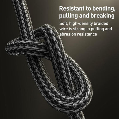 Yesido 3A USB to Type-C Fast Charging Cable, Length:0.3m(Black) - USB-C & Type-C Cable by Yesido | Online Shopping UK | buy2fix