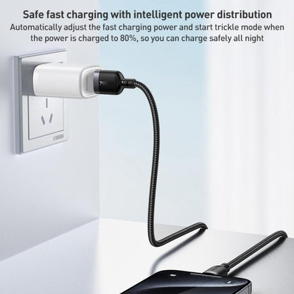 Yesido 3A USB to Type-C Fast Charging Cable, Length:2m(Black) - USB-C & Type-C Cable by Yesido | Online Shopping UK | buy2fix
