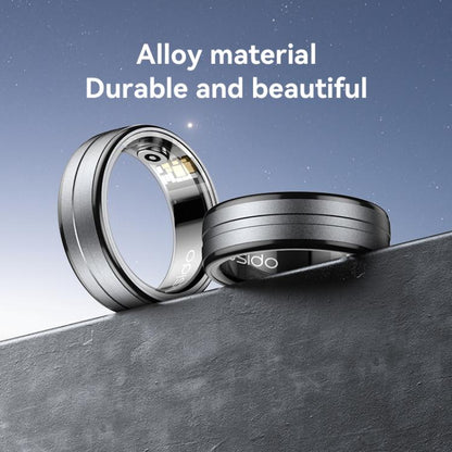 Yesido IO32 Health Monitor Smart Ring, Support Body Temperature / Heart Rate / Blood Pressure / Female Physiological Reminder, Size:65mm Inner Circumference(Black) - Smart Rings / Smart Telephones by Yesido | Online Shopping UK | buy2fix