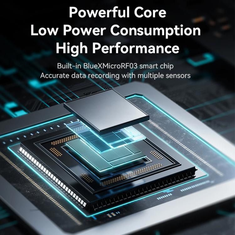 Yesido IO32 Health Monitor Smart Ring, Support Body Temperature / Heart Rate / Blood Pressure / Female Physiological Reminder, Size:65mm Inner Circumference(Black) - Smart Rings / Smart Telephones by Yesido | Online Shopping UK | buy2fix